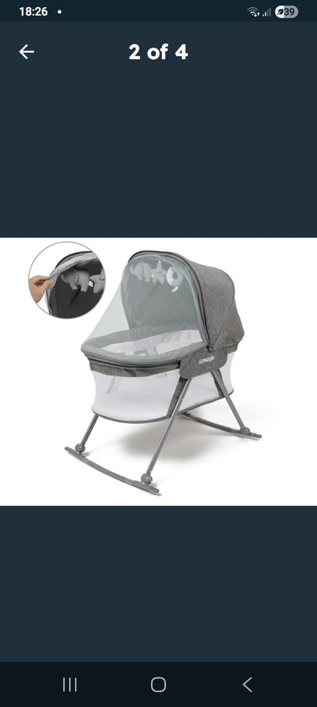 image for Puggle rocking crib