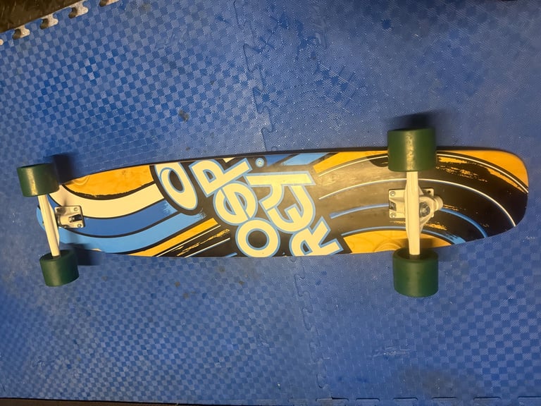 (2 boards) Osprey Longboard & Ridge skateboard. 