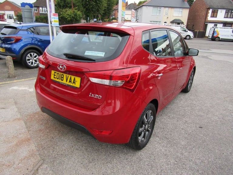 2018 Hyundai Ix20 1.4 Blue Drive SE Hatchback 5dr Petrol Manual Euro 6 (s/s) (90 ps) Hatchback Pe...