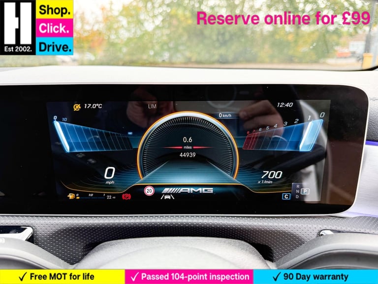  Mercedes-Benz A-Class 2.0 A35 AMG (Premium Plus) Hatchback 5dr Petrol SpdS DCT 4MATIC Euro 6 (s/...