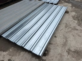 14FT X 1100 GALVANISED BOX PROFILE ROOF SHEETS / PANELS ~ NEW