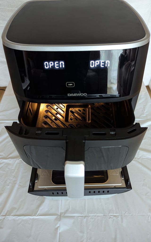 Daewoo Actuate 11L Air Fryer Dual Split Drawer