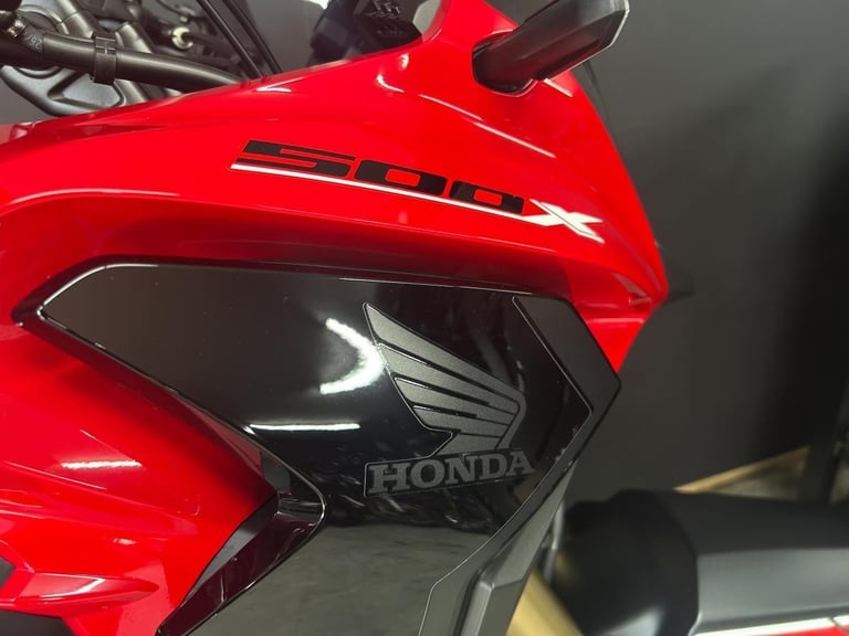 2024 73-PLATE HONDA CB500X ** JUST 2,730 MILES FROM NEW ** EXTRAS **