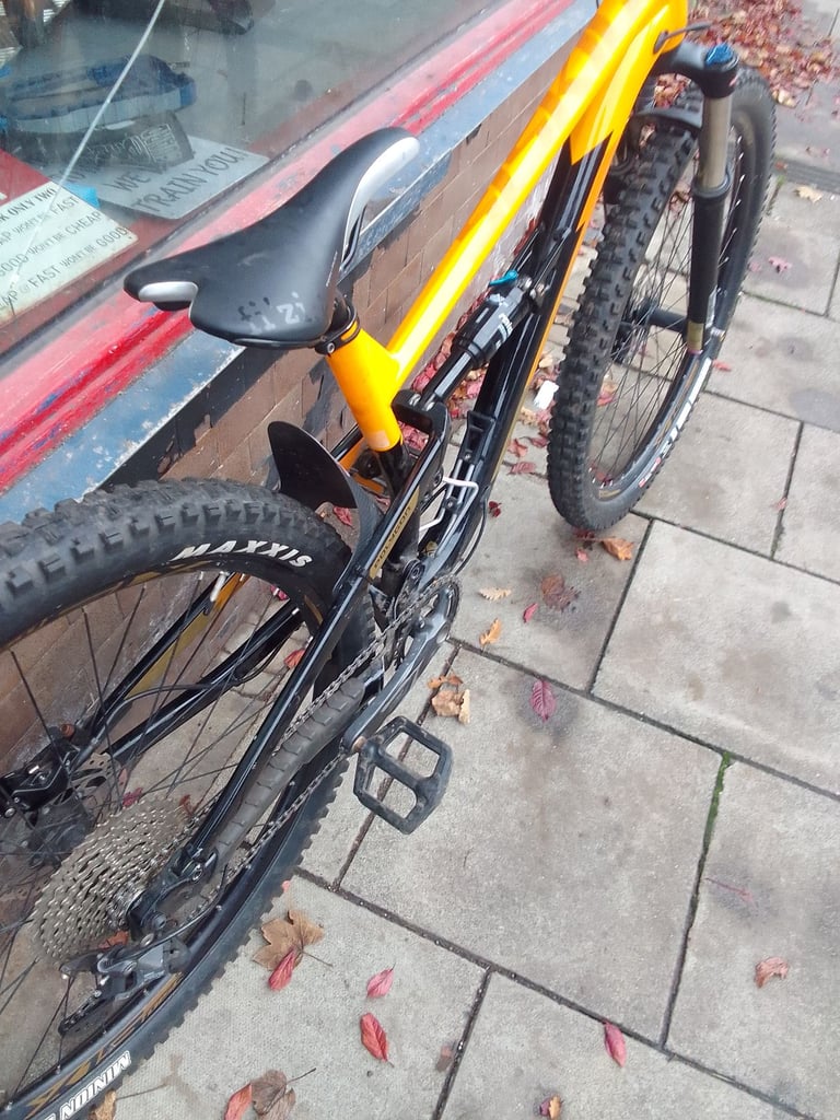 Polygon full suspension mountain bike 