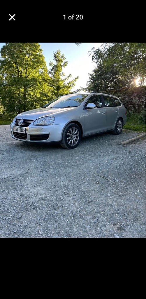 Volkswagen, GOLF, Estate, 2008, Manual, 1968 (cc), 5 doors