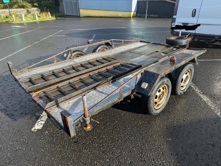 Car transporter trailer (race, track, vintage)