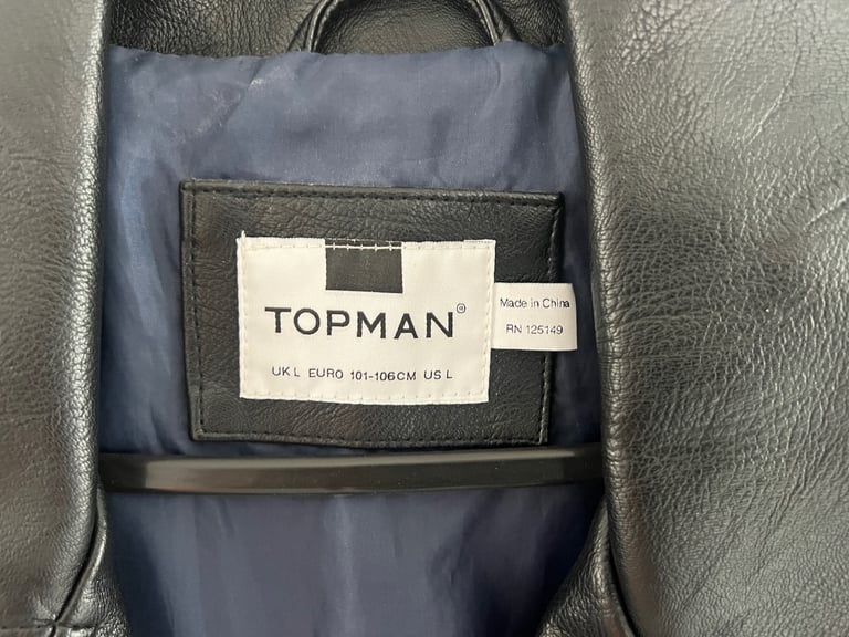 Top man men’s jacket 