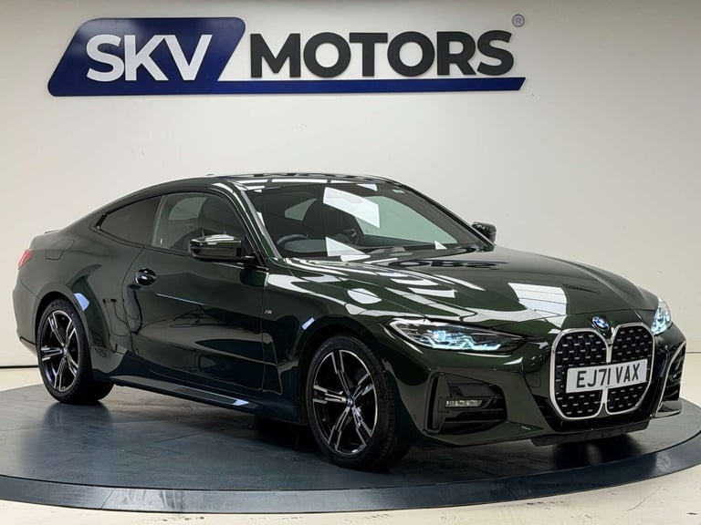 2021 BMW 4 Series 2.0 420I M Sport Auto 2dr Coupe Petrol Automatic