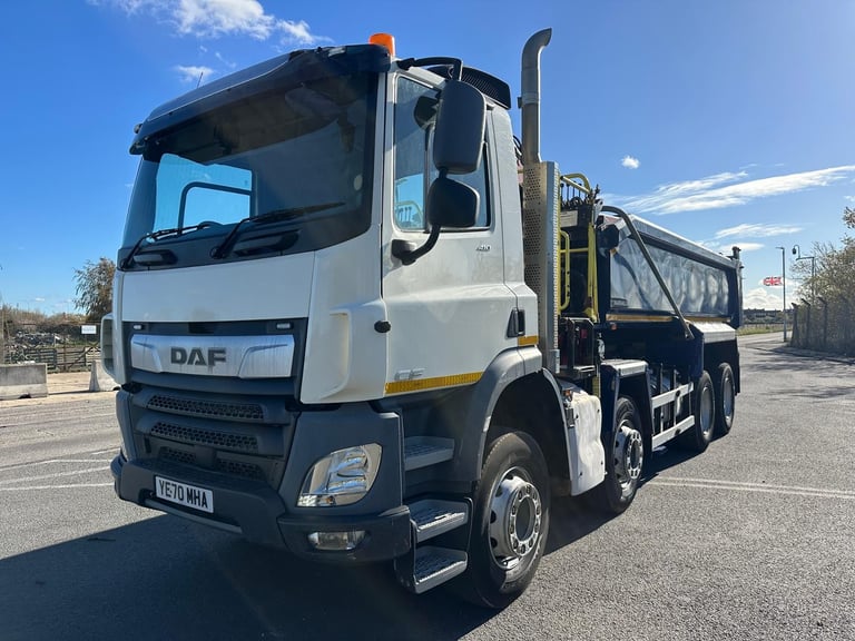 2020 DAF CF410 Tipper grab 8x4 50,000 miles ONLY 