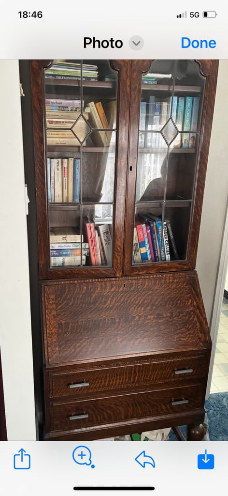 Bookcase and display unit