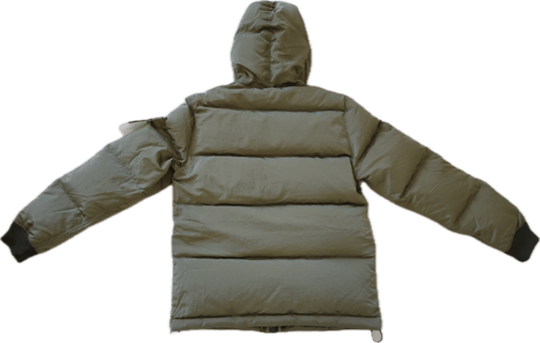 Stone island khaki green puffer jacket