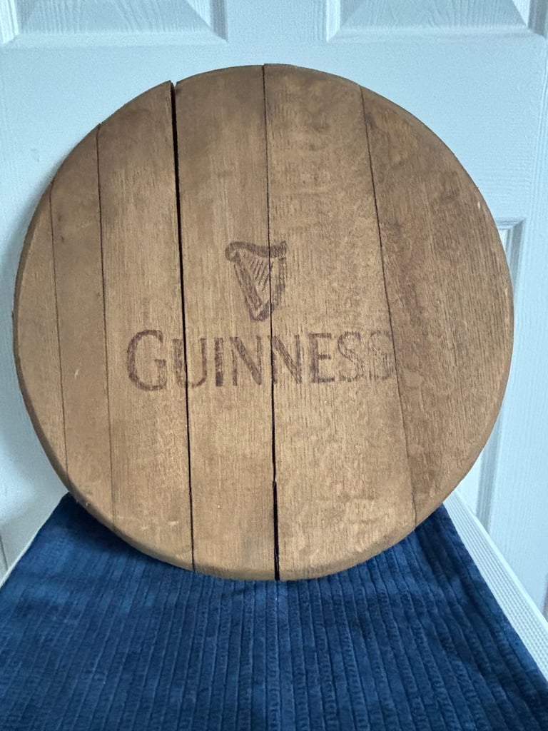 image for Wooden Guinness Barrel Top