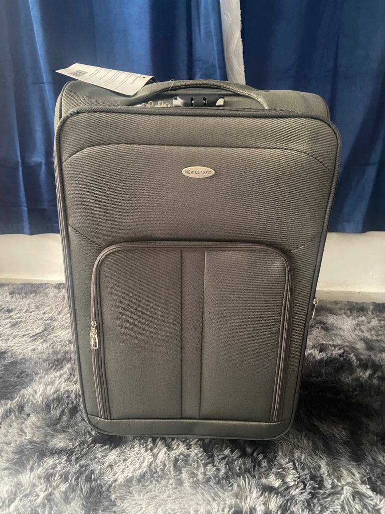 image for Grey suitcase 28”
