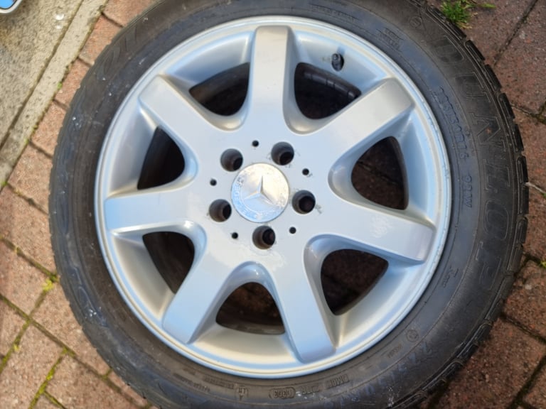 2 x rear allow wheels r170 Mercedes slk