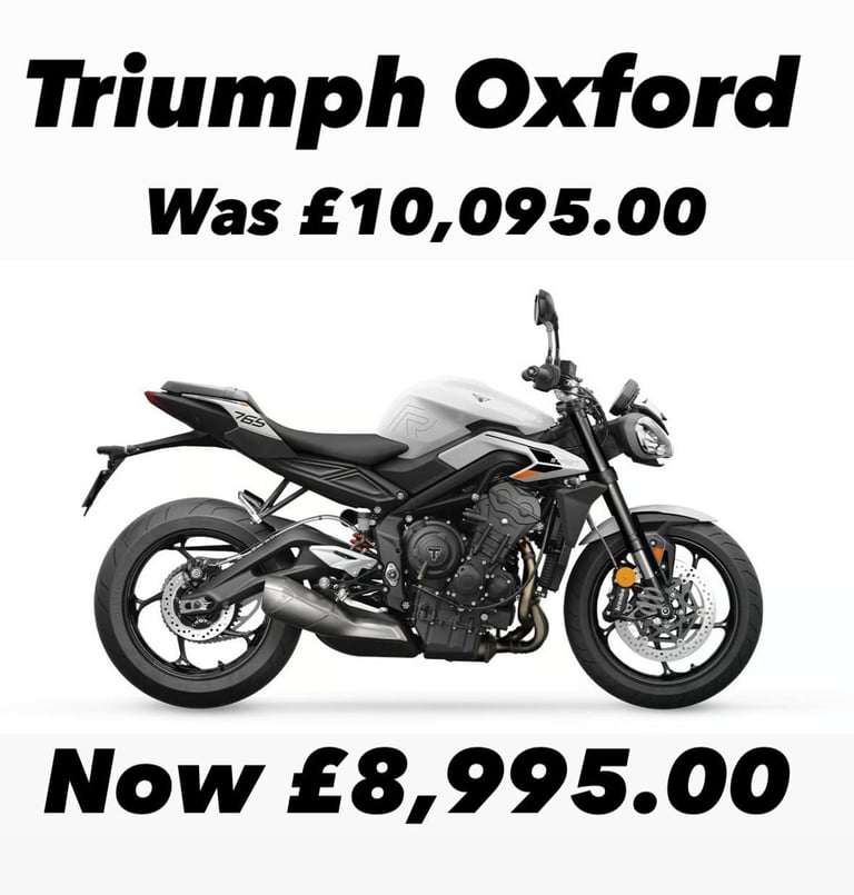 image for New Triumph Street Triple 765 R Save over 1K 