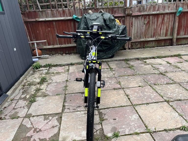 Mountain folding bicycle