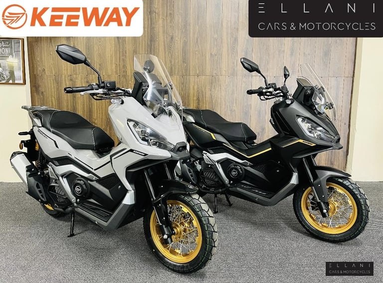 image for 2025 Keeway XDV 125 Evo Pro 125 Scooter Petrol CVT Euro 5 (12 ps) Adventure Petrol Automatic