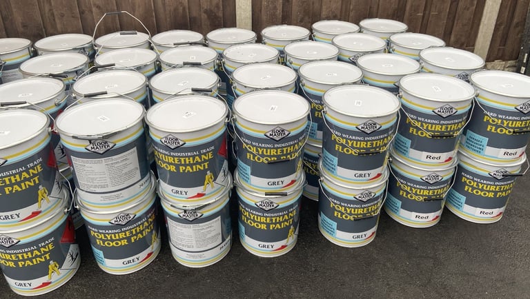image for Heavy Duty Polyurethane Floor Paint - 20ltr.....GRAY , FREE DELIVERY