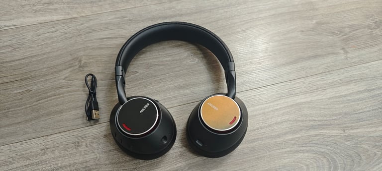 image for Active Noise Cancelling Wireless Bluetooth Headphones 