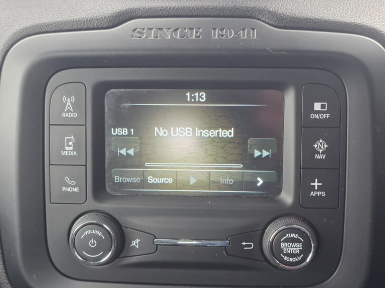 2018 Jeep Renegade 1.4 Multiair Longitude 5dr Hatchback Petrol Manual