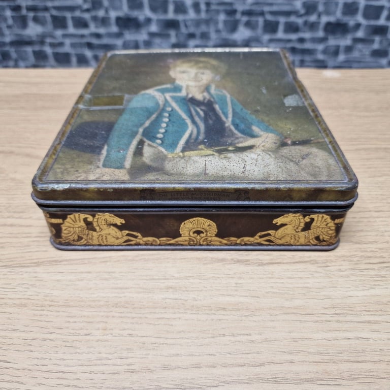 image for Vintage Macfarlane Lang & Co “The Little Muschman” Biscuit Tin (c.1930s)
