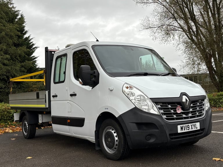 2019 Renault Master LL35dCi 130 Business Low Roof D/Cab Dropside CHASSIS CAB Diesel Manual