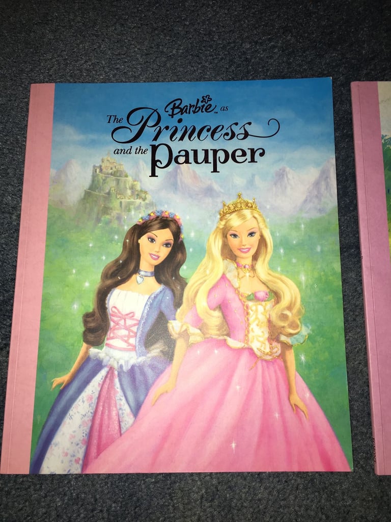 2 Barbie storybooks