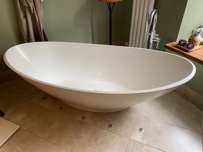 image for Freestanding Bath and Double Vanity Unit