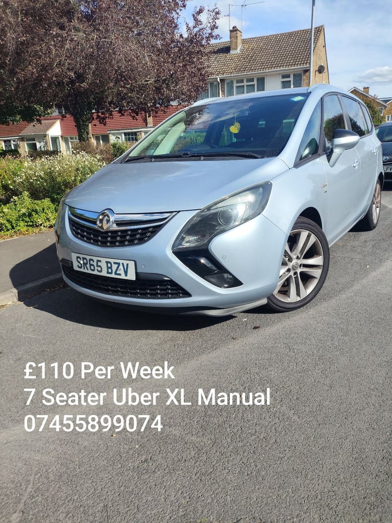 image for ZAFIRA 7 Seater Uber XL £110 Per Week