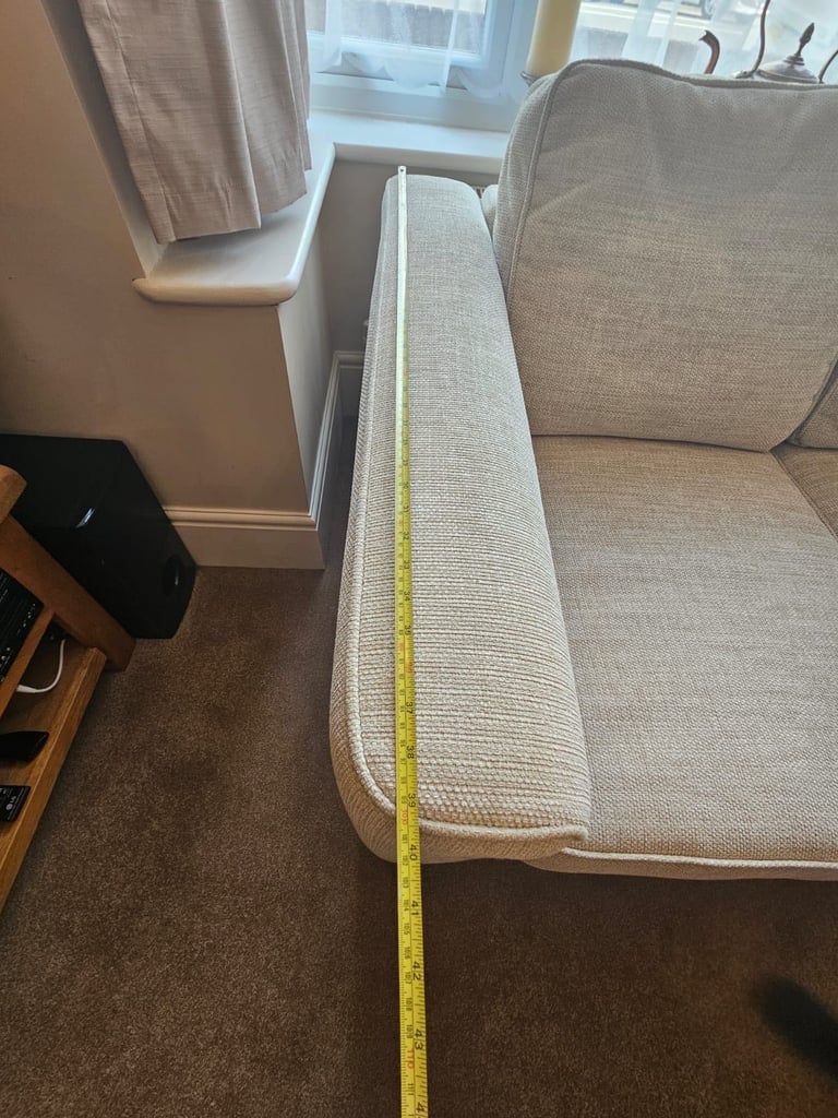 Furniture Village Cream sofas x 2 