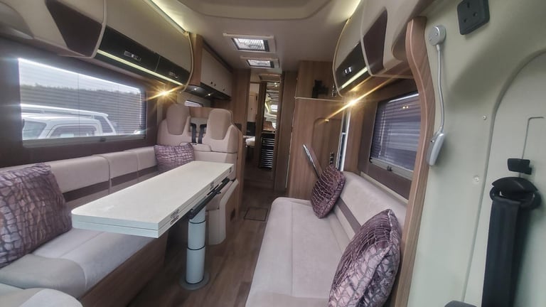 Fiat SWIFT KON-TIKI 650 motorhome 4 berth 4 seatsbelts Island bed 2020