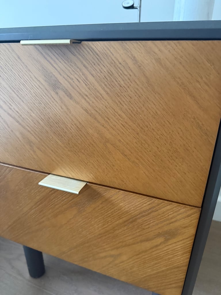 Set of modern bedside tables