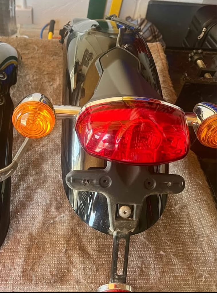 Triumph Bonneville T120 Rear mudguard