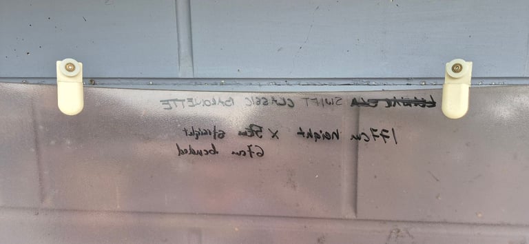 Shower door with frame or without for camper caravan motorhome boat.
