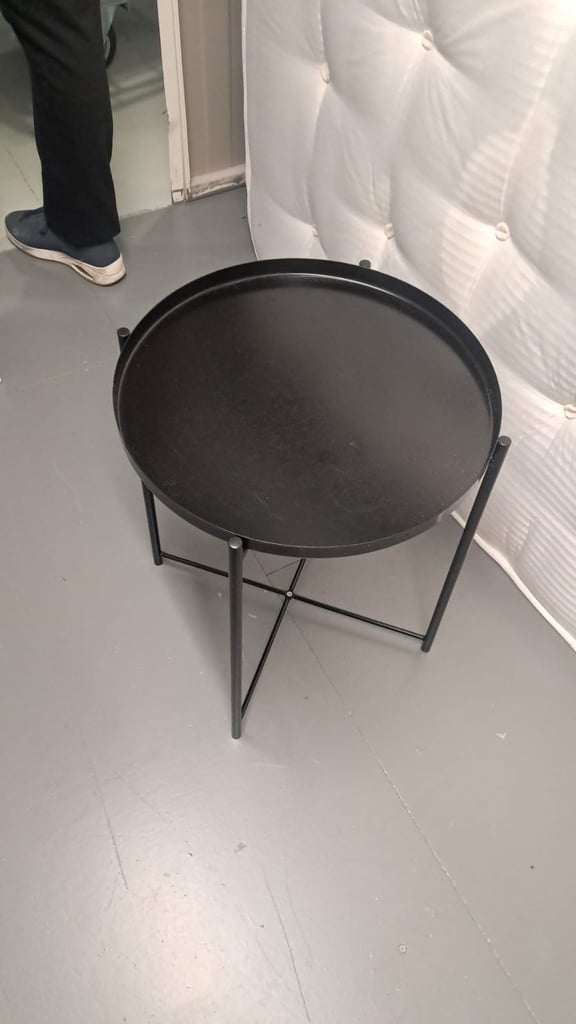 image for Coffee/Side table - black circle