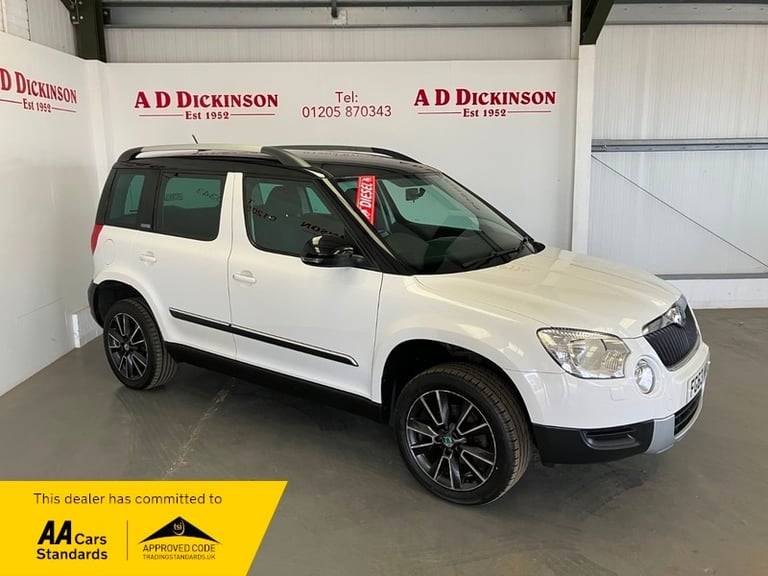 2013 Skoda Yeti ADVENTURE TDI CR HATCHBACK Diesel Manual