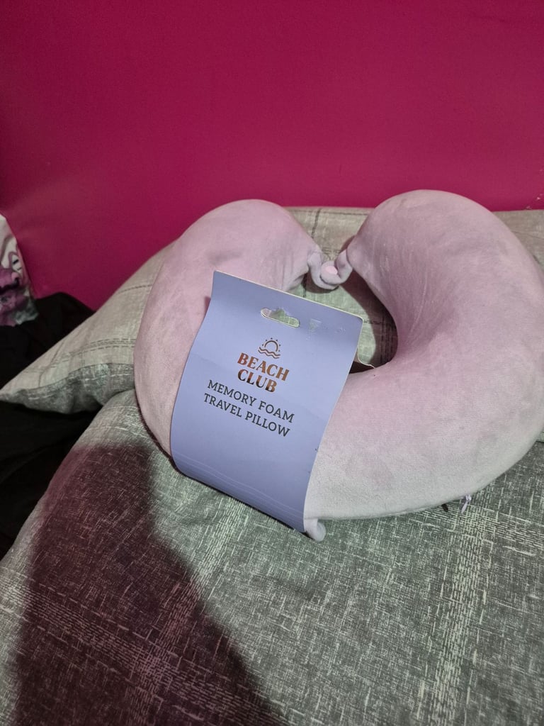 image for Memory foam travel pillow 