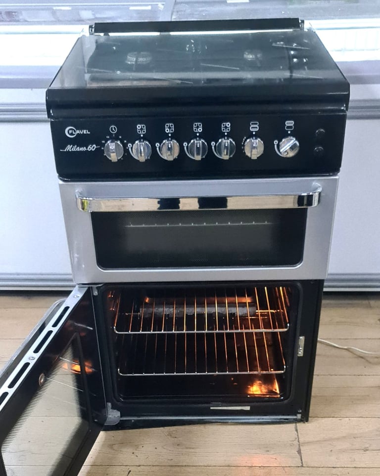 60cm Wide Flavel Milano 60 Gas Cooker, all Gas. Perfect Working. 