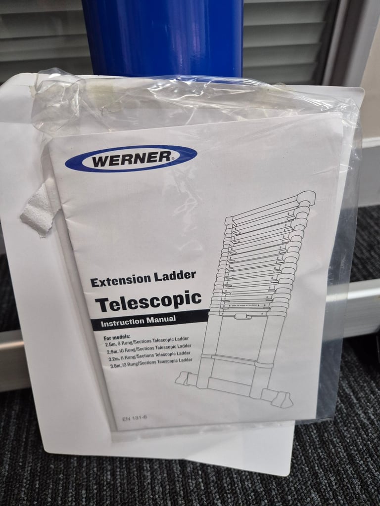 Werner 3.2m telescopic ladder