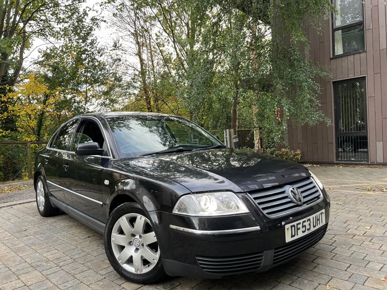 image for 2004 53 Plate Volkswagen Passat 1.9 Tdi 130 Bhp Sport 6 Speed Manual Met Black Xenon Lights