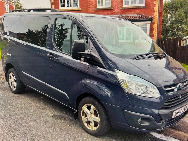 image for Ford Transit Custom 270 TREND LR +side windows +rear seats ideal for camper very