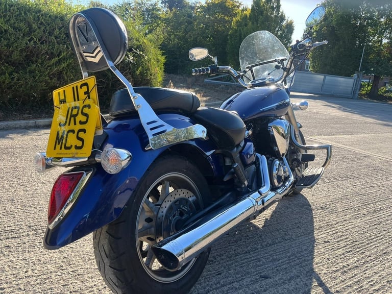 2013 13 YAMAHA XVS 1300 MIDNIGHT STAR CUSTOM CRUISER TOURER XVS1300 - 12k MILES