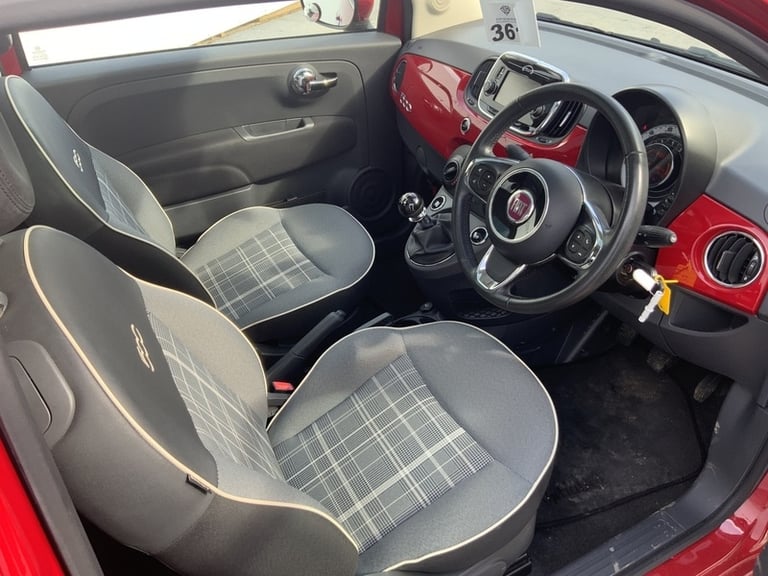 2015 Fiat 500 TwinAir Lounge Hatchback Petrol Manual