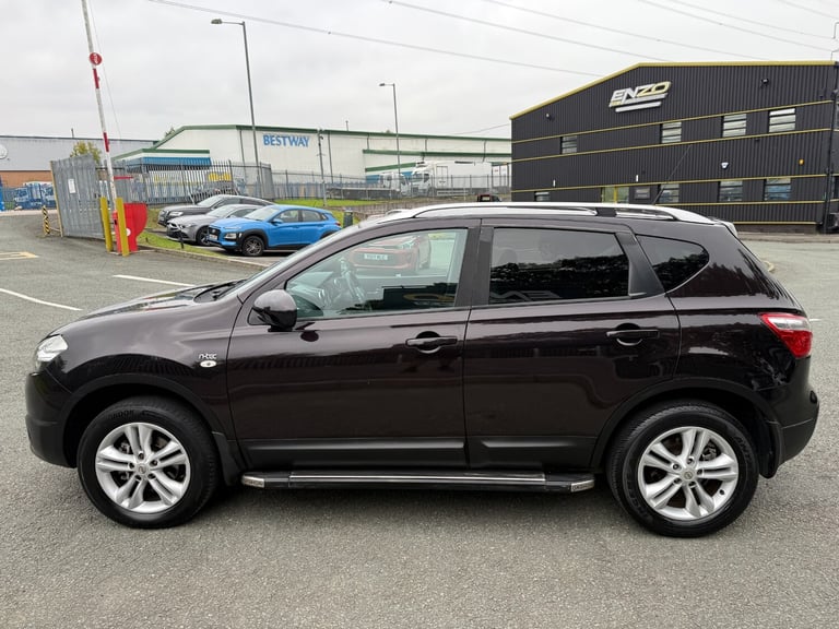 2010 NISSAN QASHQAI N-TEC DCI SUV BLACK DIESEL