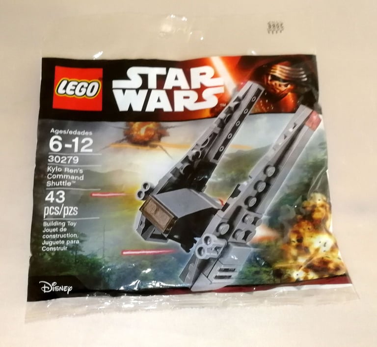 Lego Star Wars 30279 Kylo Ren's Command Shuttle Polybag New And Sealed