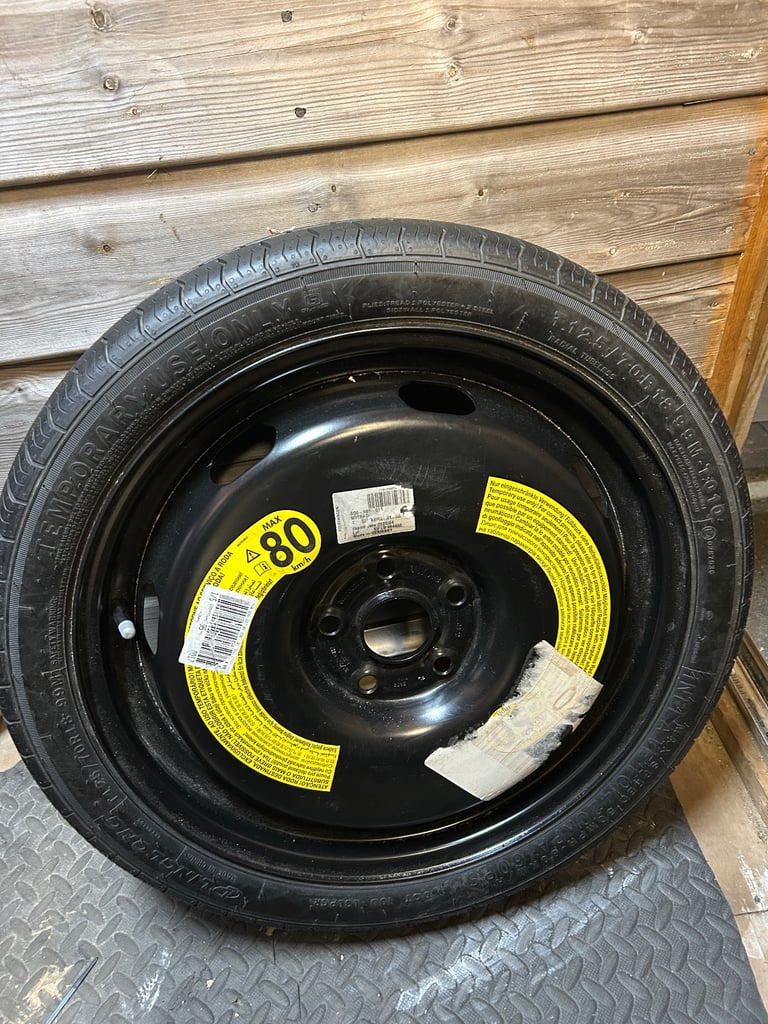 image for VW Audi Skoda SEAT 18 inch space saver spare wheel  5Q0601027BT - T125/70R18 99M