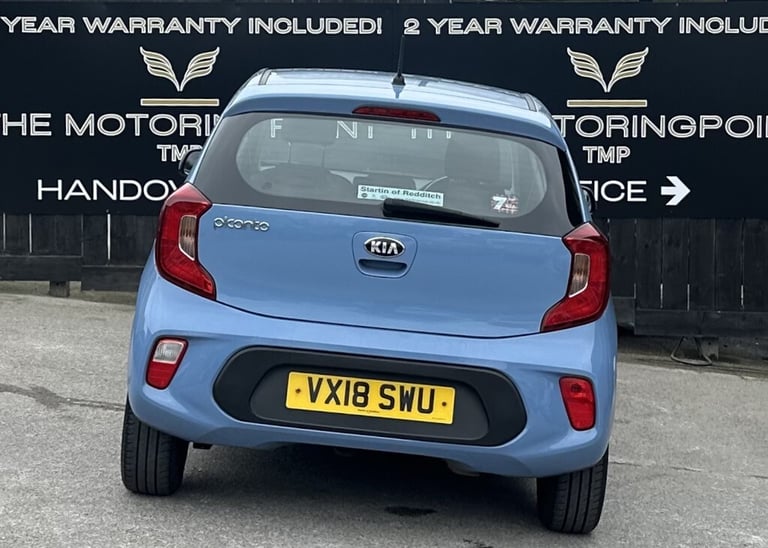 2018 Kia Picanto 1.25 2 5dr Hatchback Petrol Manual