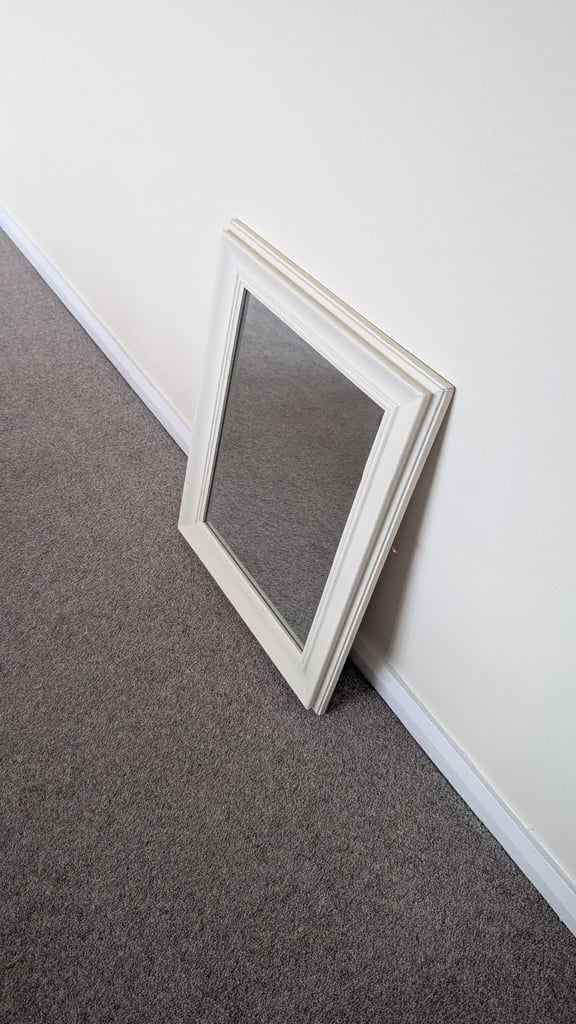 Solid Wood framed wall mirror 