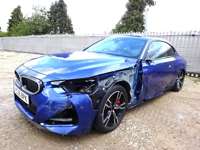 2025 25 REG BMW 2 SERIES 220I M SPORT AUTO DAMAGED REPAIRABLE SALVAGE