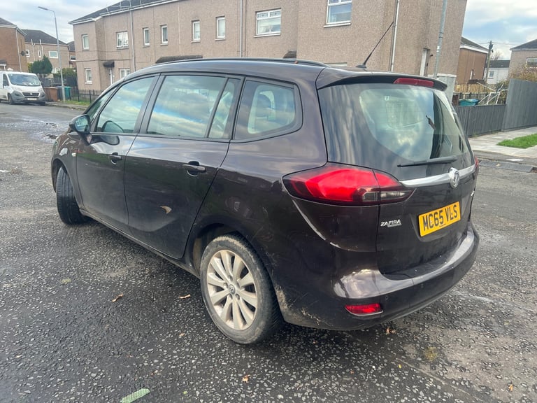Vauxhall, ZAFIRA, MPV, 2016, Manual, 1598 (cc), 5 doors